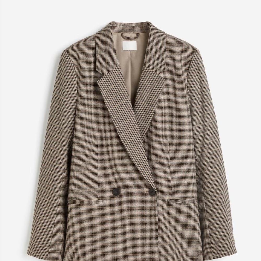 Women's H&M Plaid Blazer